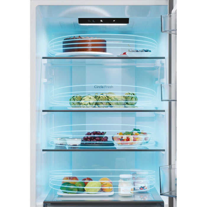 Refrigerator with bottom freezer CANDY ECN 2CQTEX 186 185.00 cm
