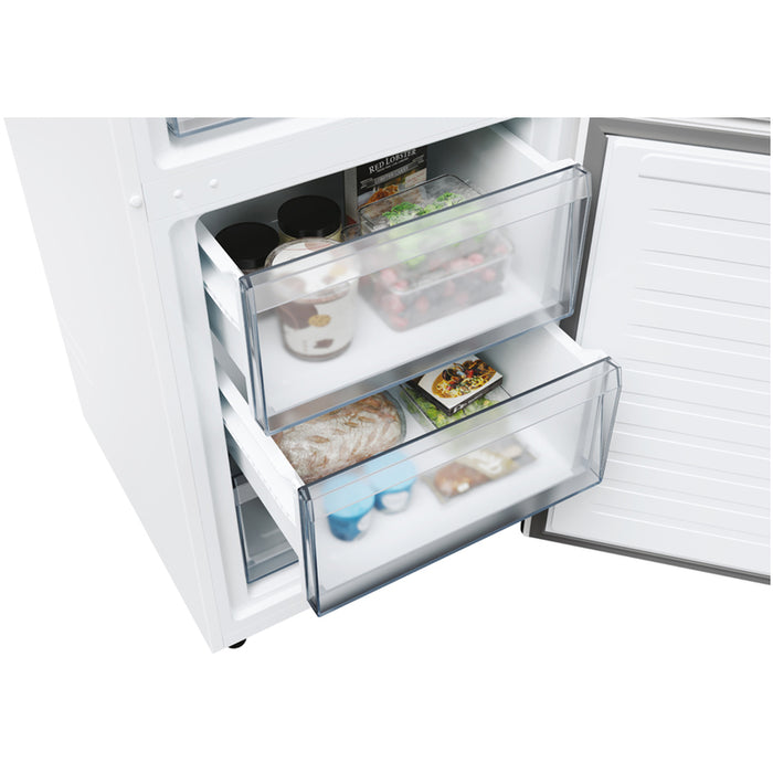 Refrigerator with bottom freezer CANDY ECN 2CQTEW 186 185.00 cm