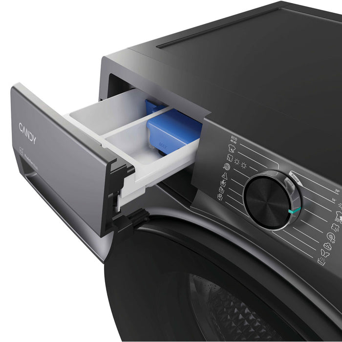 Washer Dryer CANDY BWR 496 BL10G-S/ANTHR. 1400 rpm, INVERTER MOTOR