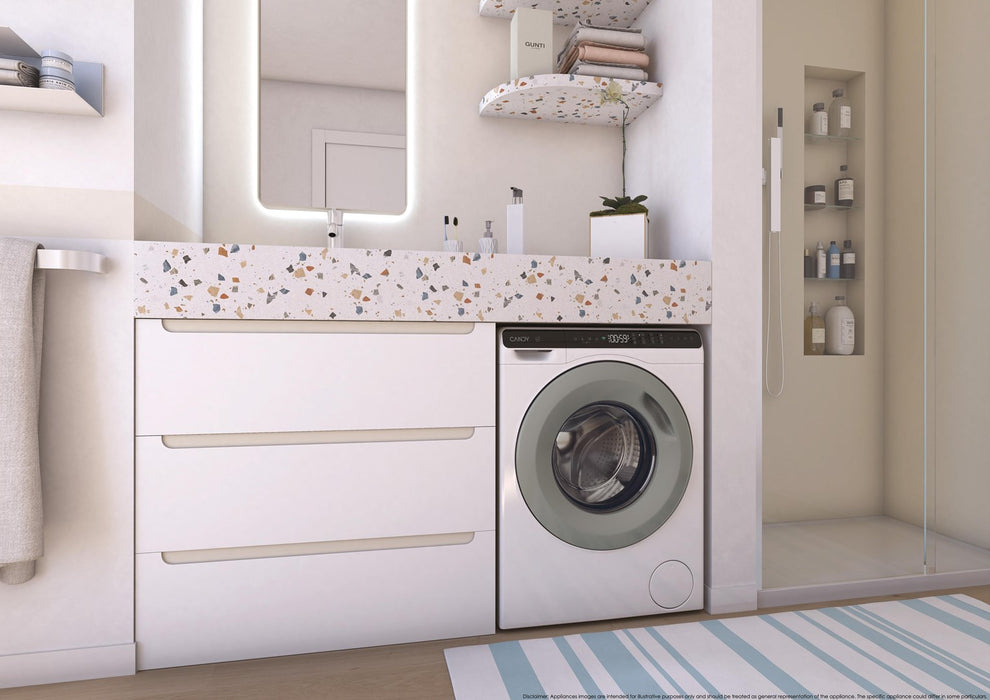Candy CW50-BP12307GU-S washing machine Front-load 5 kg 1200 RPM White