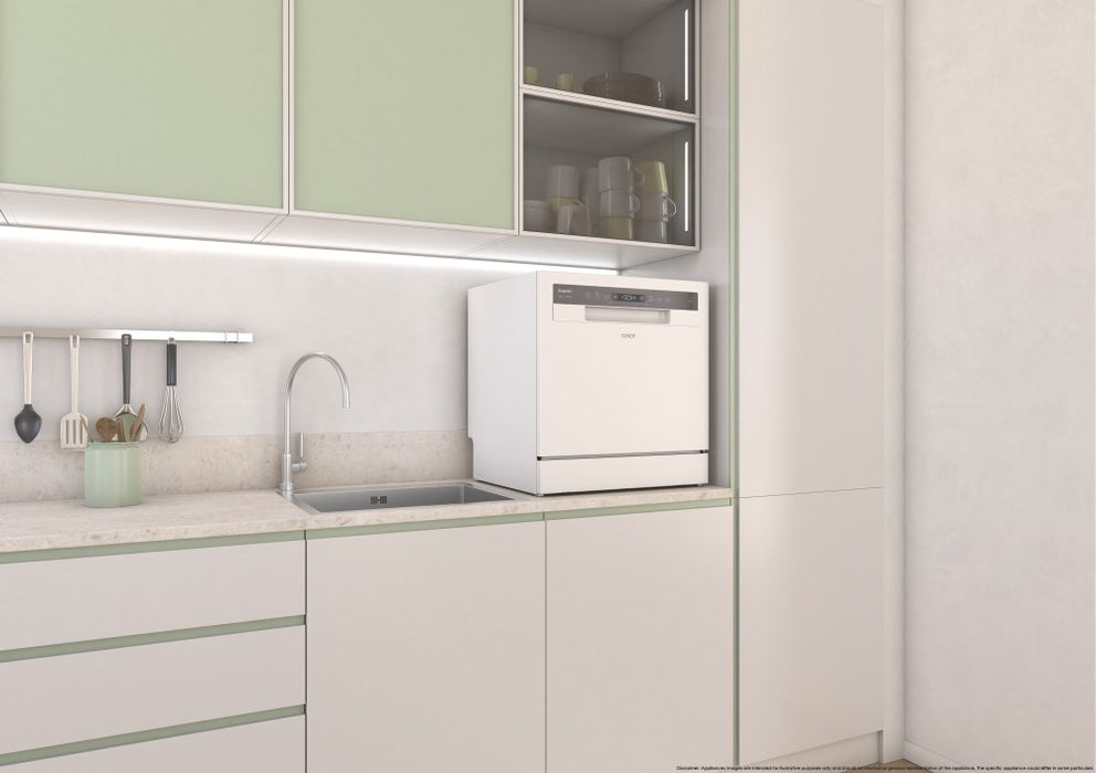 Candy RapidÓ CP 8F9FFW Countertop 8 place settings F