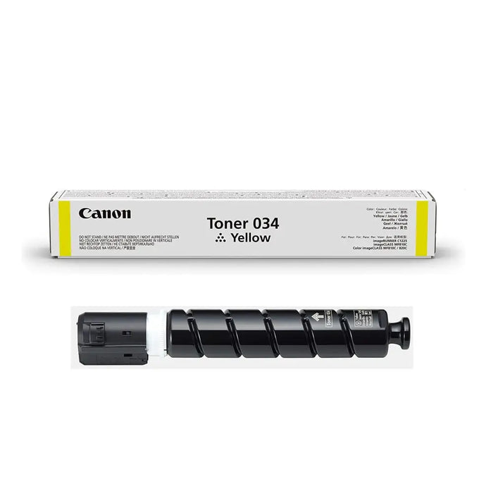 CANON 034 Toner yellow iR C1225iF Standard capicity 7.300 Side A4 - Тонери<<<Консумативи - Лазер<<<Печат Сканиране и