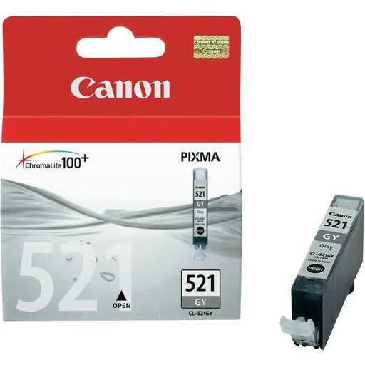 CANON 1LB CLI-521G ink cartridge grey standard capacity 9ml 1.370 pages 1-pack - Мастила и Мастилени