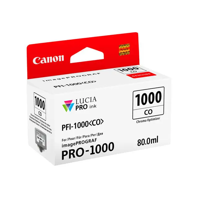 CANON 1LB PFI-1000co Ink Chroma Optimizer standard capacity 80ml 1-pack iPF1000 - LFP мастила и LFP мастилени
