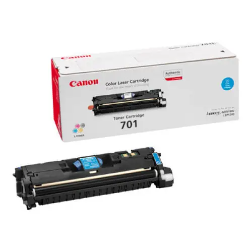 CANON 701 toner cartridge cyan standard capacity 4.000 pages 1-pack - Тонери<<<Консумативи - Лазер<<<Печат Сканиране и