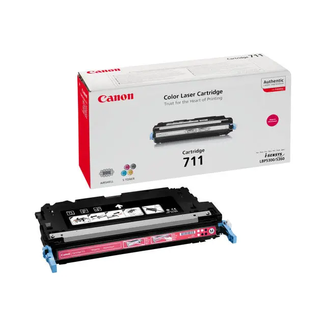 CANON 711 toner magenta standard capacity 6.000 pages 1-pack - Тонери<<<Консумативи - Лазер<<<Печат Сканиране и