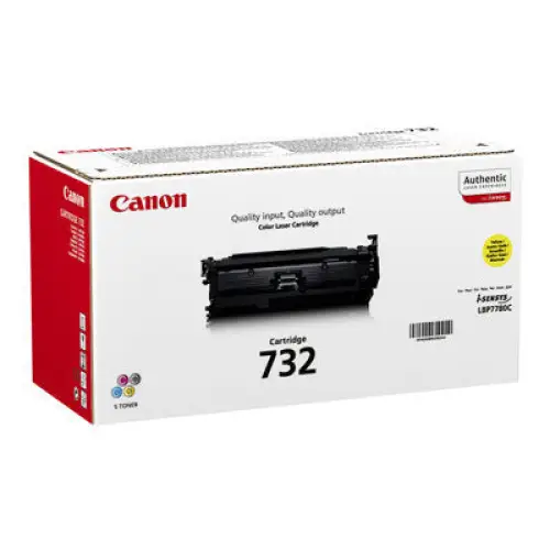 CANON 732-Y toner cartridge yellow standard capacity 6.400 pages 1-pack - Тонери<<<Консумативи - Лазер<<<Печат