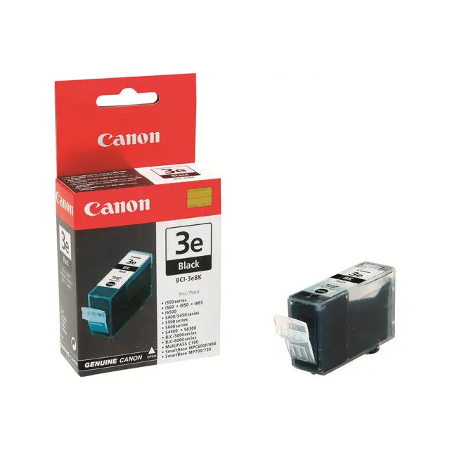 CANON BCI-3EB ink cartridge black standard capacity 27ml 310 pages 1-pack - Мастила и Мастилени глави<<<Консумативи