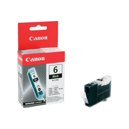 CANON BCI-6B ink cartridge black standard capacity 13ml 1-pack - Мастила и Мастилени глави<<<Консумативи