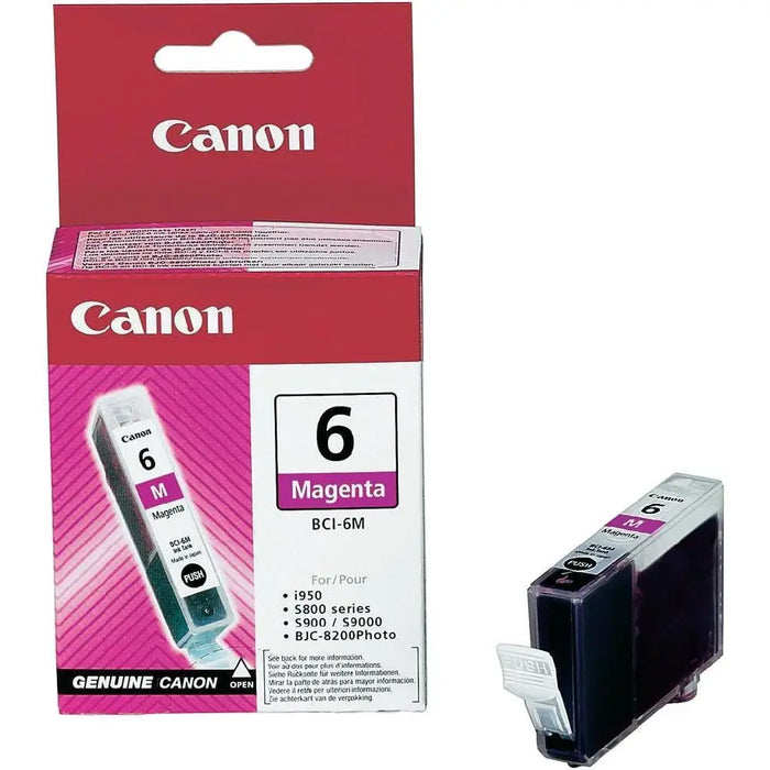 CANON BCI-6M ink cartridge magenta standard capacity 13ml 1-pack - Мастила и Мастилени глави<<<Консумативи