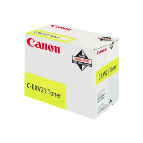 CANON C-EXV 21 toner cartridge yellow standard capacity 14.000 pages 1-pack - Тонери<<<Консумативи - Лазер<<<Печат
