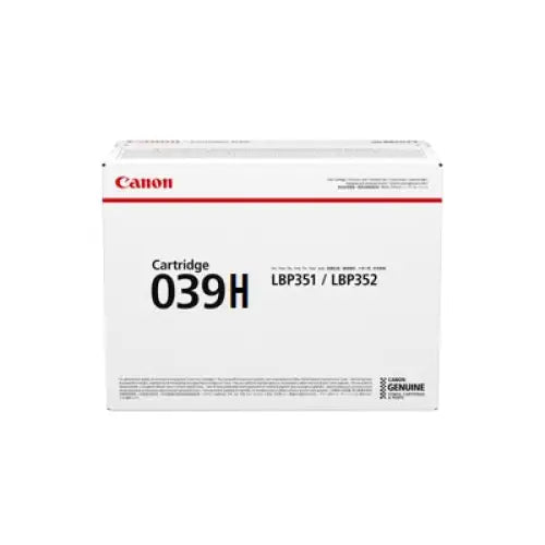 CANON CRG039H cartridge black for LBP351x/352x high capacity 25.000 pages - Тонери<<<Консумативи - Лазер<<<Печат