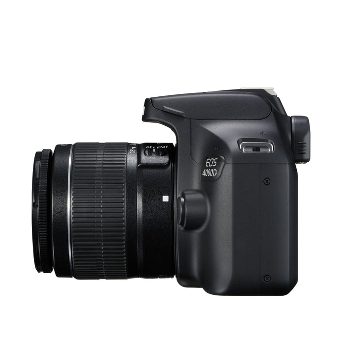 Canon EOS 4000D black + EF-s 18-55 mm DC III + EF 75-300 mm f/4.0-5.6 III - Огледално-рефлексни Фотоапарати<<<CANON