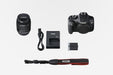 Canon EOS 4000D black + EF-s 18-55 mm DC III - Огледално-рефлексни Фотоапарати<<<CANON фото и видео