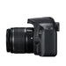 Canon EOS 4000D black + EF-s 18-55 mm DC III - Огледално-рефлексни Фотоапарати<<<CANON фото и видео