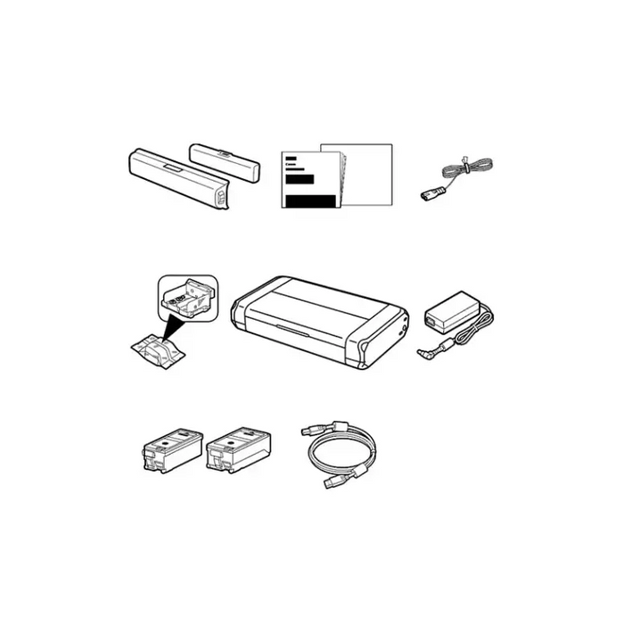 Canon MAXIFY BX110 with battery - Мастилоструйни принтери<<<CANON принтери<<<CANON<<<PolyComp&&&Електроника Периферни и