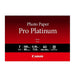 CANON PT-101 photo paper Pro Platinum A2 20 sheets - Хартия за голям формат<<<Консумативи - Хартия<<<Печат Сканиране и