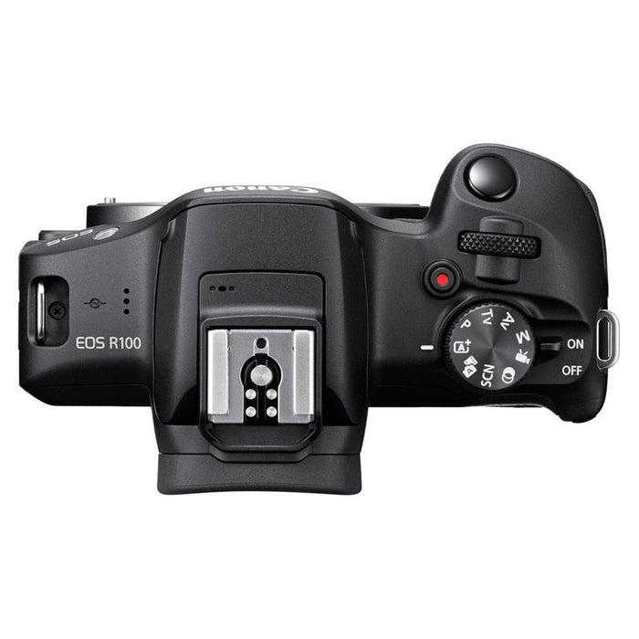 Mirrorless camera CANON EOS R100+RF-S18-45+RF-S 55-210 24.1 MPx, WI-FI, MIRRORLESS