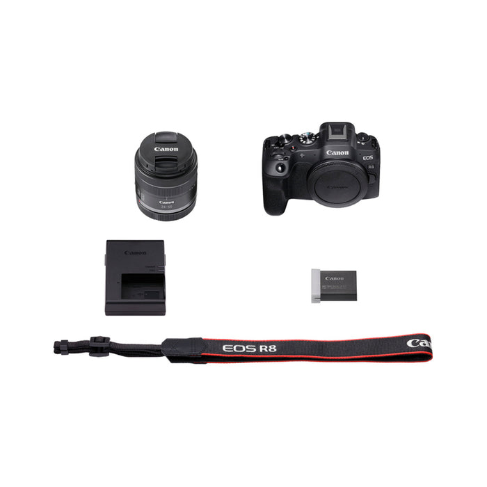 Mirrorless camera CANON EOS R8+RF 24-50 IS STM 24.2 MPx, WI-FI, MIRRORLESS