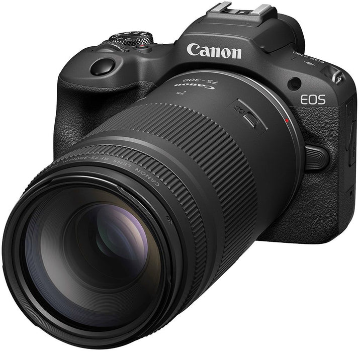 Mirrorless camera CANON EOS R100+RF-S18-45 +RF 75-300 MIRRORLESS