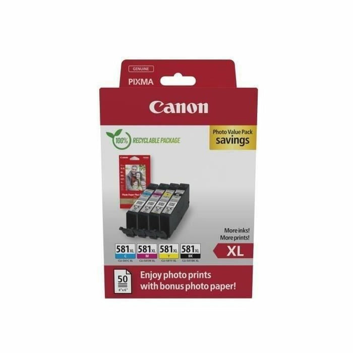 Canon CLI-581 XL C/M/Y/BK PVP