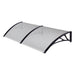 CANOPY POLYCARBONATE 100X240CM GRAND ALL HD-10411 - Сенници<<<Чадъри сенници и шатри<<<Градина<<<Praktiker