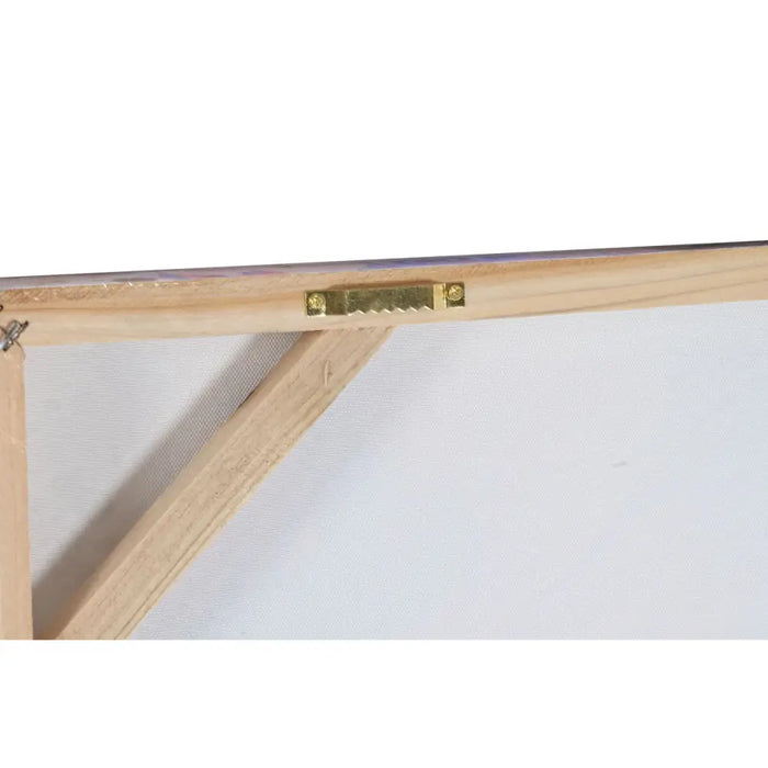 Canvas DKD Home Decor Canvas MDF Wood 100 x 3 x 100 cm - Декорация и Осветление<<<Дом Градина<<<BigBuy&&&Картини и