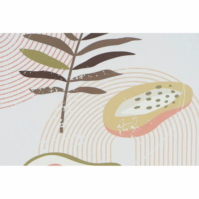 Canvas DKD Home Decor Canvas MDF Wood 30 x 1,8 x 40 cm (4 Pieces) - Декорация и Осветление<<<Дом