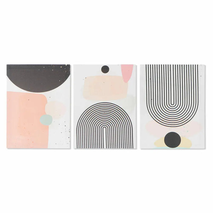 Canvas DKD Home Decor Canvas MDF Wood 30 x 1,8 x 40 cm - Декорация и Осветление<<<Дом Градина<<<BigBuy&&&Картини и