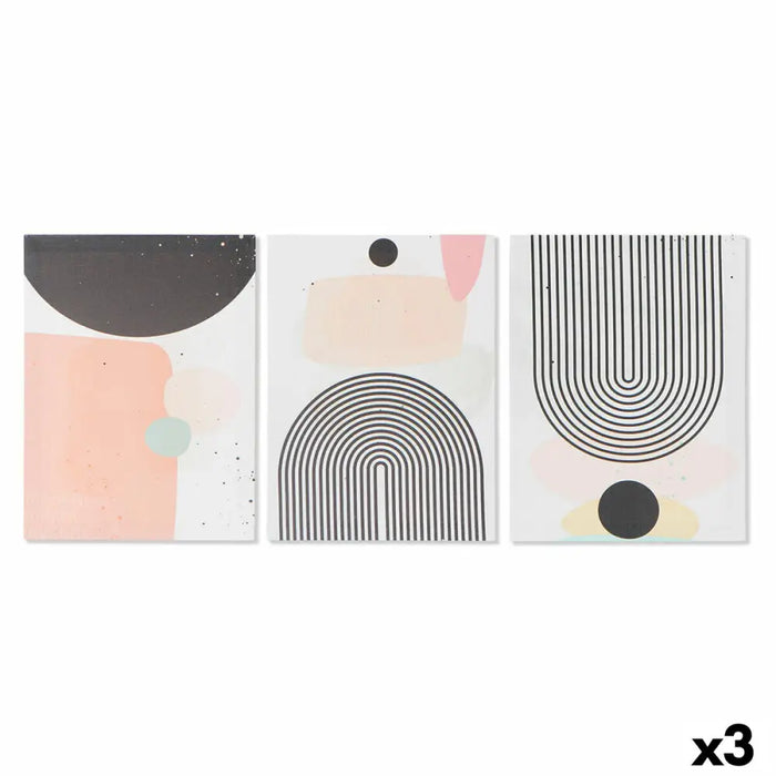Canvas DKD Home Decor Canvas MDF Wood 30 x 1,8 x 40 cm - Декорация и Осветление<<<Дом Градина<<<BigBuy&&&Картини и