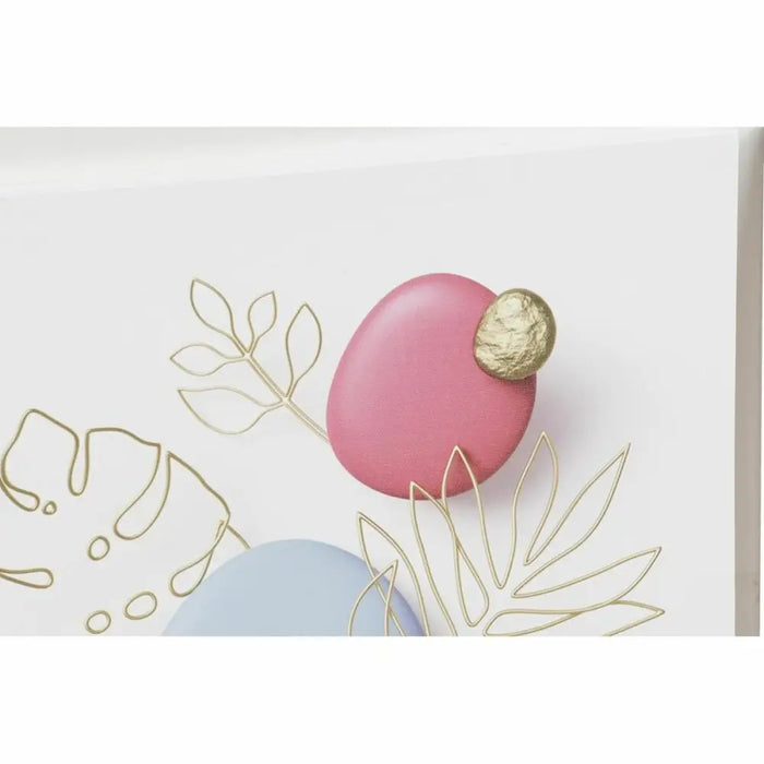 Canvas DKD Home Decor Canvas MDF Wood 40 x 1,8 x 40 cm - Декорация и Осветление<<<Дом Градина<<<BigBuy&&&Картини и