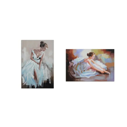 Canvas DKD Home Decor Canvas MDF Wood 70 x 2,8 x 100 cm - Декорация и Осветление<<<Дом Градина<<<BigBuy&&&Картини и