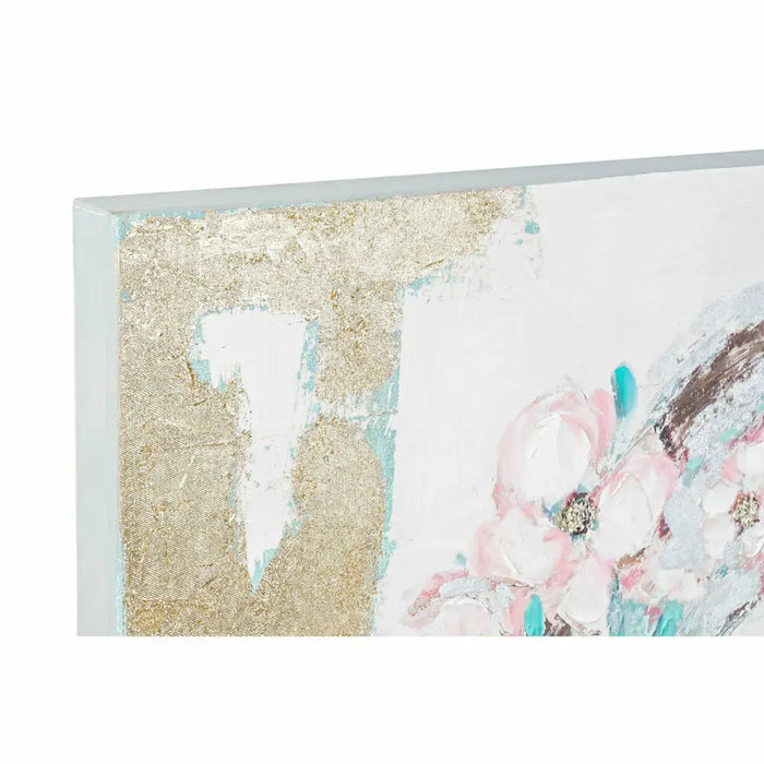 Canvas DKD Home Decor Pinewood Canvas 100 x 3,5 x 100 cm - Декорация и Осветление<<<Дом Градина<<<BigBuy&&&Картини и