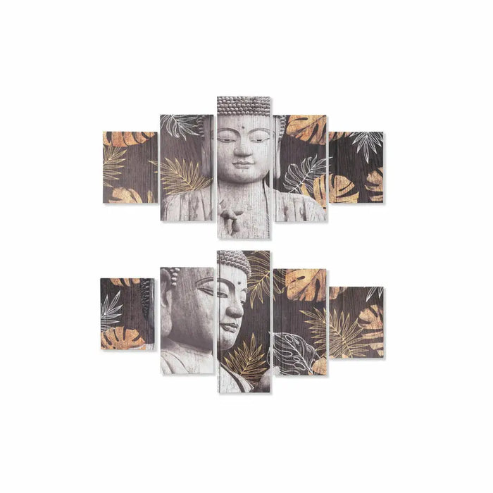 Canvas DKD Home Decor Pinewood Canvas 150 x 2 x 80 cm - Декорация и Осветление<<<Дом Градина<<<BigBuy&&&Картини и