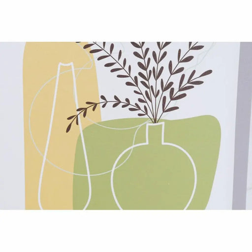 Canvas DKD Home Decor Pinewood Canvas 30 x 1,8 x 40 cm - Декорация и Осветление<<<Дом Градина<<<BigBuy&&&Картини и