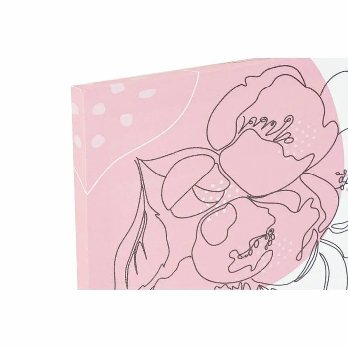 Canvas DKD Home Decor Pinewood Canvas 30 x 1,8 x 40 cm - Декорация и Осветление<<<Дом Градина<<<BigBuy&&&Картини и