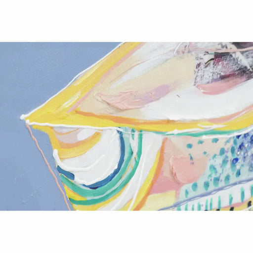 Canvas DKD Home Decor Pinewood Canvas 80 x 2,8 x 80 cm - Декорация и Осветление<<<Дом Градина<<<BigBuy&&&Картини и