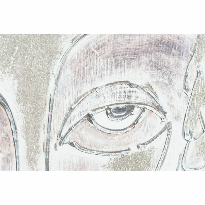 Canvas DKD Home Decor Pinewood Canvas 80 x 3,7 x 100 cm - Декорация и Осветление<<<Дом Градина<<<BigBuy&&&Картини и