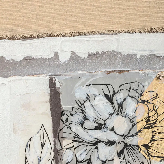 Canvas DKD Home Decor Pinewood Canvas 90 x 2,4 x 120 cm - Декорация и Осветление<<<Дом Градина<<<BigBuy&&&Картини и