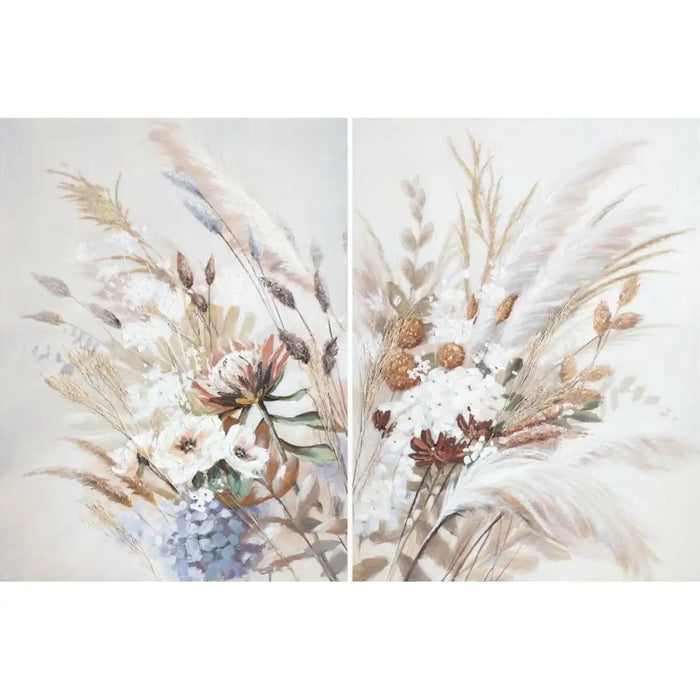 Canvas DKD Home Decor Pinewood Canvas 90 x 3,7 x 120 cm - Декорация и Осветление<<<Дом Градина<<<BigBuy&&&Картини и