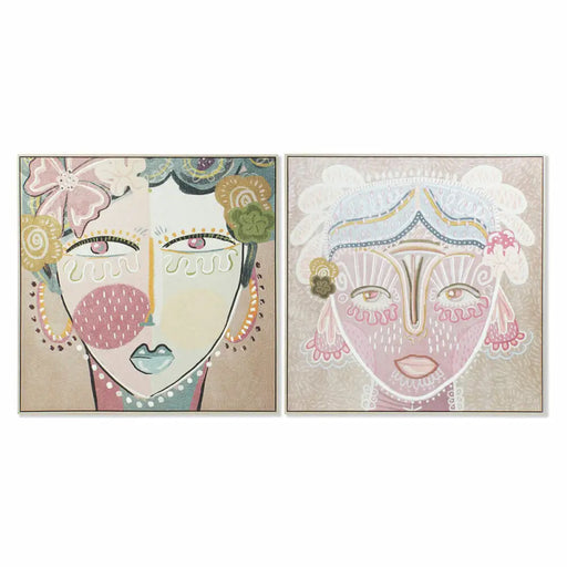 Canvas DKD Home Decor polystyrene Canvas 103 x 4,5 x 103 cm - Декорация и Осветление<<<Дом Градина<<<BigBuy&&&Картини и