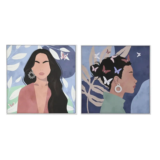 Canvas DKD Home Decor polystyrene Canvas 103 x 4,5 x 103 cm - Декорация и Осветление<<<Дом Градина<<<BigBuy&&&Картини и