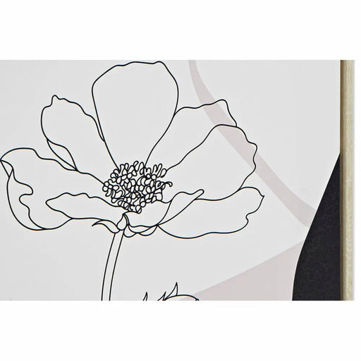 Canvas DKD Home Decor polystyrene Canvas 40 x 2,5 x 50 cm (4 Pieces) - Декорация и Осветление<<<Дом