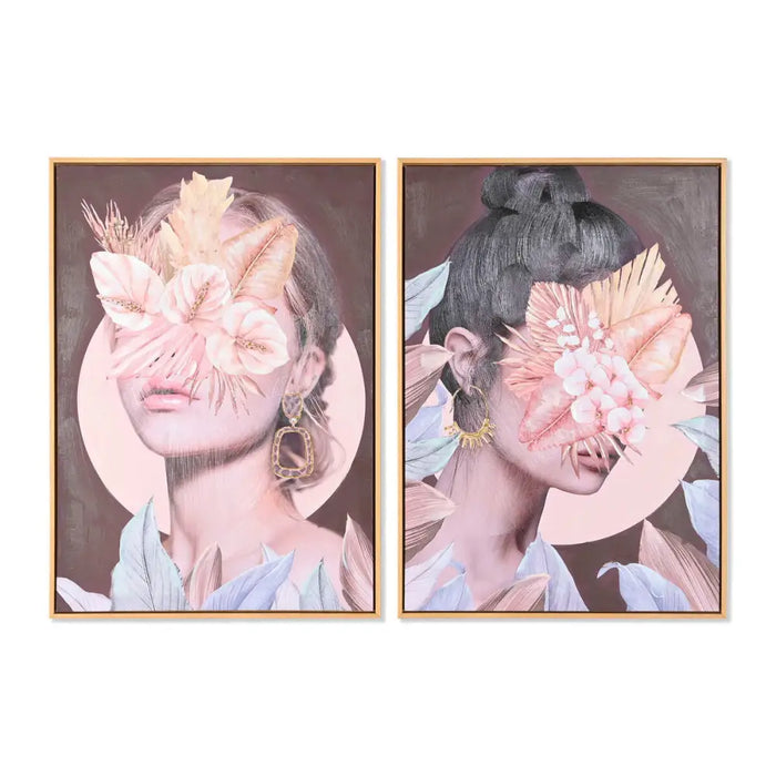 Canvas DKD Home Decor polystyrene Canvas 50 x 3,5 x 70 cm - Декорация и Осветление<<<Дом Градина<<<BigBuy&&&Картини и