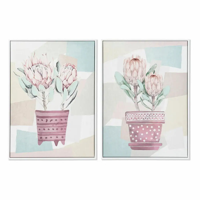 Canvas DKD Home Decor polystyrene Canvas 53 x 4,5 x 73 cm - Декорация и Осветление<<<Дом Градина<<<BigBuy&&&Картини и