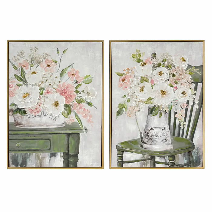 Canvas DKD Home Decor polystyrene Canvas 60 x 3,5 x 80 cm - Декорация и Осветление<<<Дом Градина<<<BigBuy&&&Картини и
