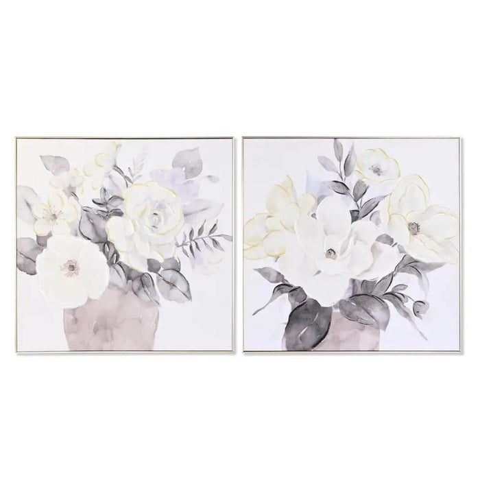 Canvas DKD Home Decor polystyrene Canvas 80 x 3,5 x 80 cm - Декорация и Осветление<<<Дом Градина<<<BigBuy&&&Картини и