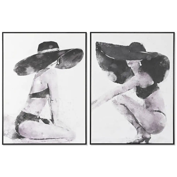 Canvas DKD Home Decor polystyrene Canvas 90 x 4 x 120 cm - Декорация и Осветление<<<Дом Градина<<<BigBuy&&&Картини и