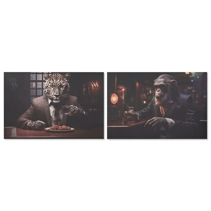 Canvas Home ESPRIT Canvas 120 x 3 x 80 cm - Декорация и Осветление<<<Дом Градина<<<BigBuy&&&Картини и