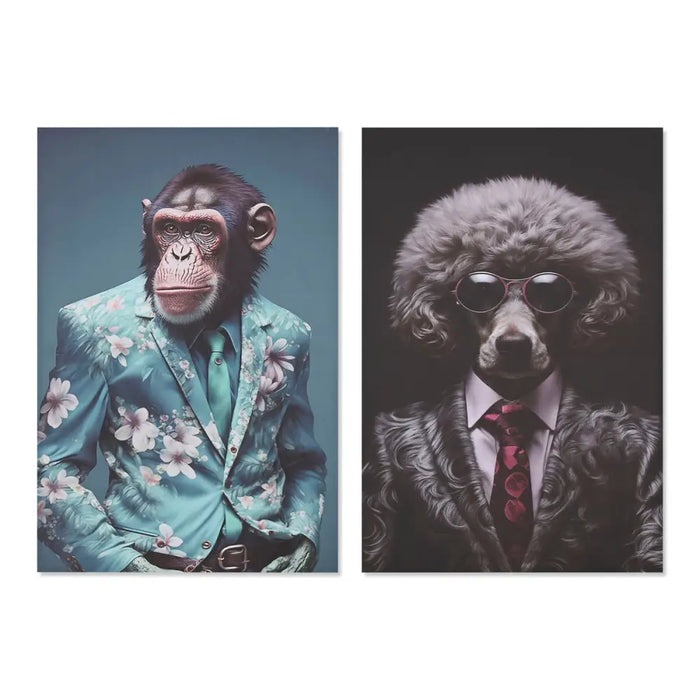 Canvas Home ESPRIT Canvas 80 x 3 x 120 cm - Декорация и Осветление<<<Дом Градина<<<BigBuy&&&Картини и